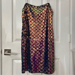 💫 Rainbow Sequin Party Dress 💫